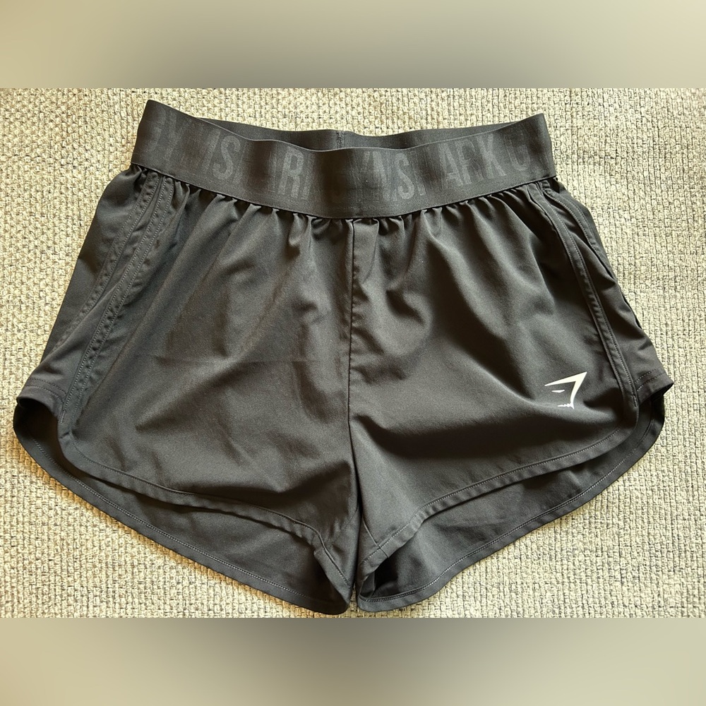 Women’s Black Gymshark Athletic Shorts Size Small